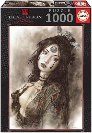 Puzzelwereld legpuzzel educa 19267 dead moon luis royo 1000 stukjes f