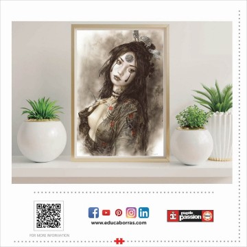 Puzzelwereld legpuzzel educa 19267 dead moon luis royo 1000 stukjes m