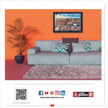 Puzzelwereld legpuzzel educa 19272 florencia 1000 stukjes m