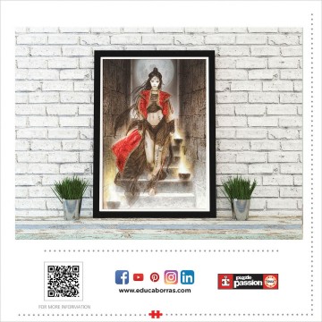 Puzzelwereld legpuzzel educa 19274 dead moon luis royo 1500 stukjes m