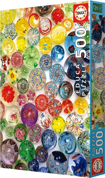 Puzzelwereld legpuzzel educa 19549 fancy bubbels 500 stukjes d1