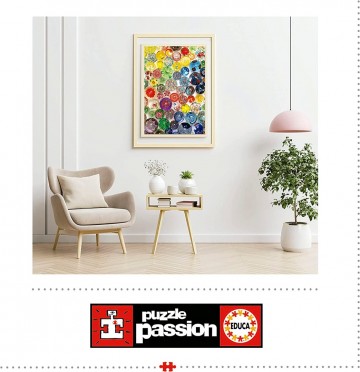 Puzzelwereld legpuzzel educa 19549 fancy bubbels 500 stukjes m