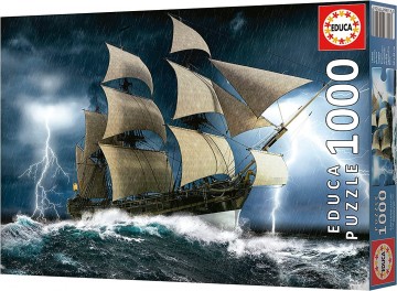 Puzzelwereld legpuzzel educa 19556 perfecte storm 1000 stukjes d1
