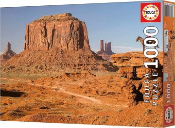 Puzzelwereld legpuzzel educa 19559 monument valley 1000 stukjes d1