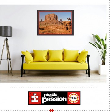 Puzzelwereld legpuzzel educa 19559 monument valley 1000 stukjes m