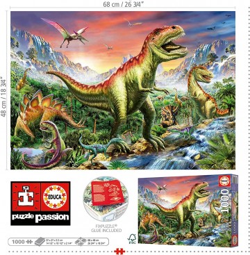 Puzzelwereld legpuzzel educa 19560 oerwoud 1000 stukjes o