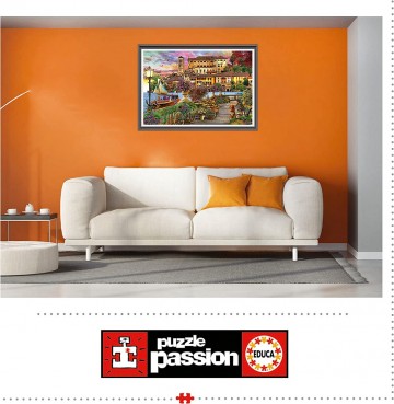 Puzzelwereld legpuzzel educa 19562 italiaanse wandeling 1500 stukjes m