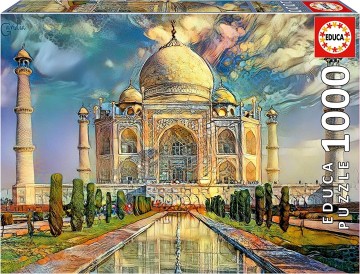 Puzzelwereld legpuzzel educa 19613 taj mahal 1000 stukjes d