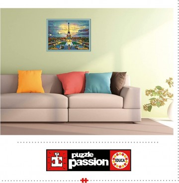 Puzzelwereld legpuzzel educa 19621 eiffeltoren 500 stukjes m