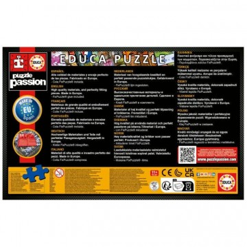 Puzzelwereld legpuzzel educa 19907 de kus 500 stukjes a