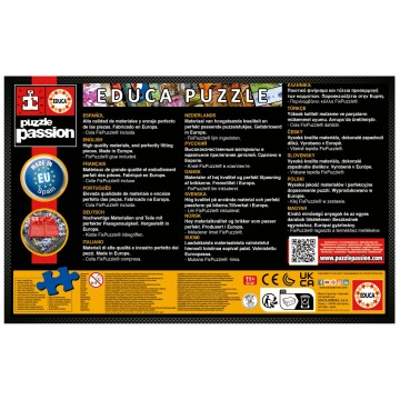 Puzzelwereld legpuzzel educa 19909 badda bloom 500 stukjes a