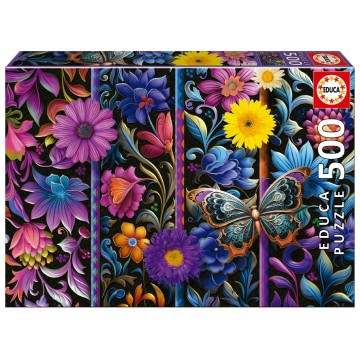 Puzzelwereld legpuzzel educa 19909 badda bloom 500 stukjes f