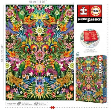 Puzzelwereld legpuzzel educa 19934 toekans 1000 stukjes d2