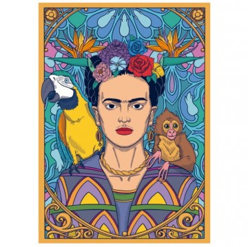 Puzzelwereld legpuzzel educa 19943 frida kahlo 1500 stukjes p