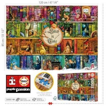 Puzzelwereld legpuzzel educa 19946 a stitch in time 3000 stukjes d