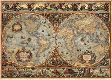 Puzzelwereld legpuzzel educa 20173 orbis terrarum 1000 stukjes p