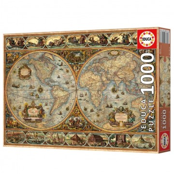 Puzzelwereld legpuzzel educa 20173 orbis terrarum 1000 stukjes r