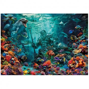 Puzzelwereld legpuzzel educa 20174 koraalrif poseidon 1000 stukjes p