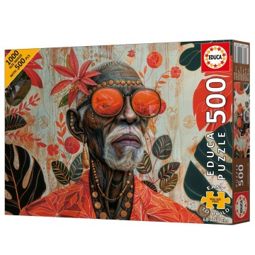 Puzzelwereld legpuzzel educa 20238 bewaker van de tropen 500xl stukjes r