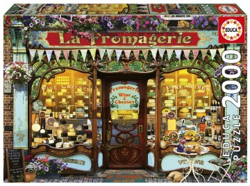 Puzzelwereld legpuzzel educa 20264 kaaswinkel 2000 stukjes f