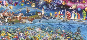 Puzzelwereld legpuzzel educa 20265 life panorama 3000 stukjes p
