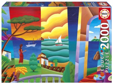 Puzzelwereld legpuzzel educa 20268 penelope waits 2000 stukjes f