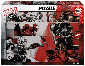 Puzzelwereld legpuzzel educa 20279 marvel vs 1000 stukjes f