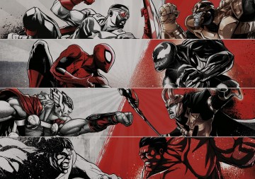 Puzzelwereld legpuzzel educa 20279 marvel vs 1000 stukjes p