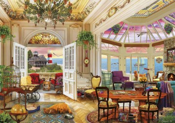 Puzzelwereld legpuzzel educa 20332 leven aan de kust 3000 stukjes p