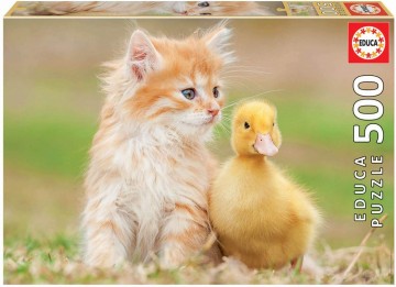 Puzzelwereld legpuzzel educa echte vrienden 500 stukjes 18467 f