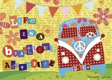 Puzzelwereld legpuzzel educa life is a beautifull adventure 500 stukjes 16278 p