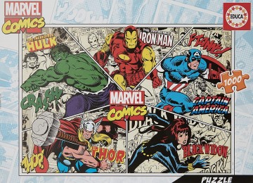 Puzzelwereld legpuzzel educa marvel comic 1000 stukjes 18498 f