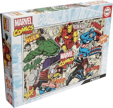 Puzzelwereld legpuzzel educa marvel comic 1000 stukjes 18498 l