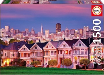 Puzzelwereld legpuzzel educa symbolen van noord amerika 1500 stukjes 17670 f