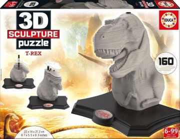 Puzzelwereld legpuzzel educa t rex 160 stukjes 16967 f