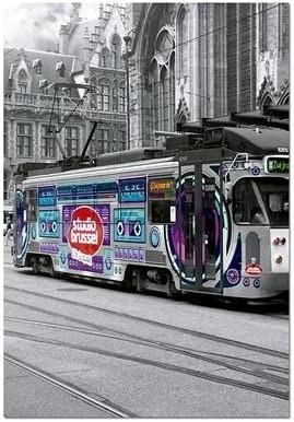 Puzzelwereld legpuzzel educa tram de gand belgie 500 stukjes 16358 p