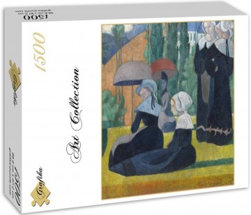 Puzzelwereld legpuzzel emile bernard   les bretonnes aux ombrelles 1892 grafika 1160 1500 stukjes d