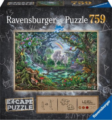 Puzzelwereld legpuzzel escape ravensburger 165124 eenhoorn 759 stukjes F