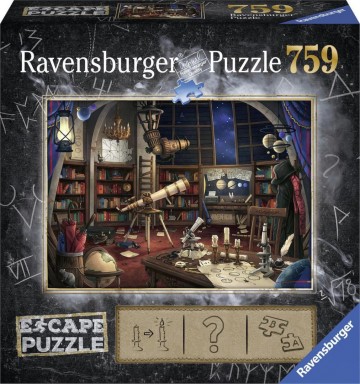 Puzzelwereld legpuzzel ravensburger 199563 escape 1 de sterrenwacht 759 stukjes F