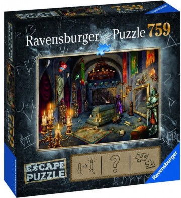 Puzzelwereld legpuzzel escape ravensburger 199617 kasteel van de vampier 759 stukjes L