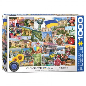 Puzzelwereld legpuzzel eurographics  5753 1000 oekraine 1000 stukjes l