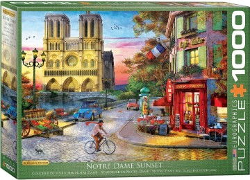 Puzzelwereld legpuzzel eurographics 5530 Notre-Dame, Paris L