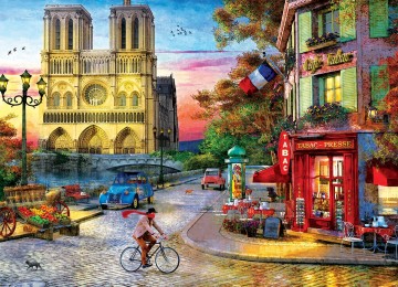 Puzzelwereld legpuzzel eurographics 5530 Notre-Dame, Paris P