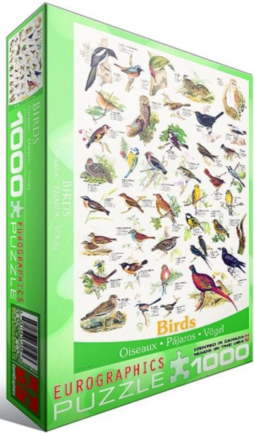 Puzzelwereld legpuzzel eurographics 1259 vogels 1000 stukjes d