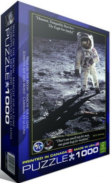Puzzelwereld legpuzzel eurographics 4953 maanlanding 1000 stukjes d