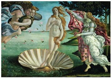 Puzzelwereld legpuzzel eurographics 5001 botticelli de geboorte van venus 1000 stukjes p