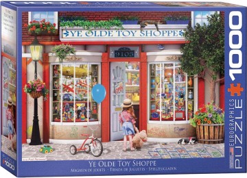 Puzzelwereld legpuzzel eurographics 5406 ye old toy shoppe 1000 stukjes d