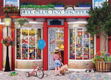 Puzzelwereld legpuzzel eurographics 5406 ye old toy shoppe 1000 stukjes p