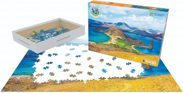 Puzzelwereld legpuzzel eurographics 5719 galapagos eilanden 1000 stukjes d