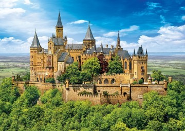 Puzzelwereld legpuzzel eurographics 5762 hohenzollern castle 1000 stukjes p
